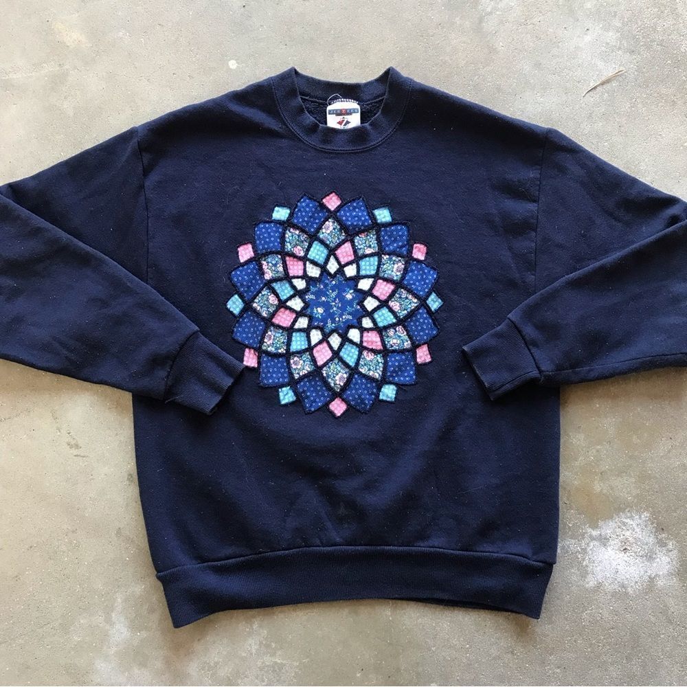 vintage grandma sweater